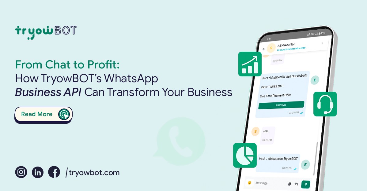 From Chat to Profit: How TryowBOT’s WhatsApp Business API Can Transform Your Business