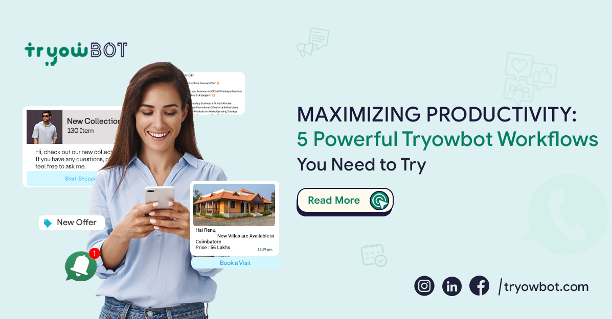 Maximizing Productivity: 5 Powerful Tryowbot Workflows You Need to Try