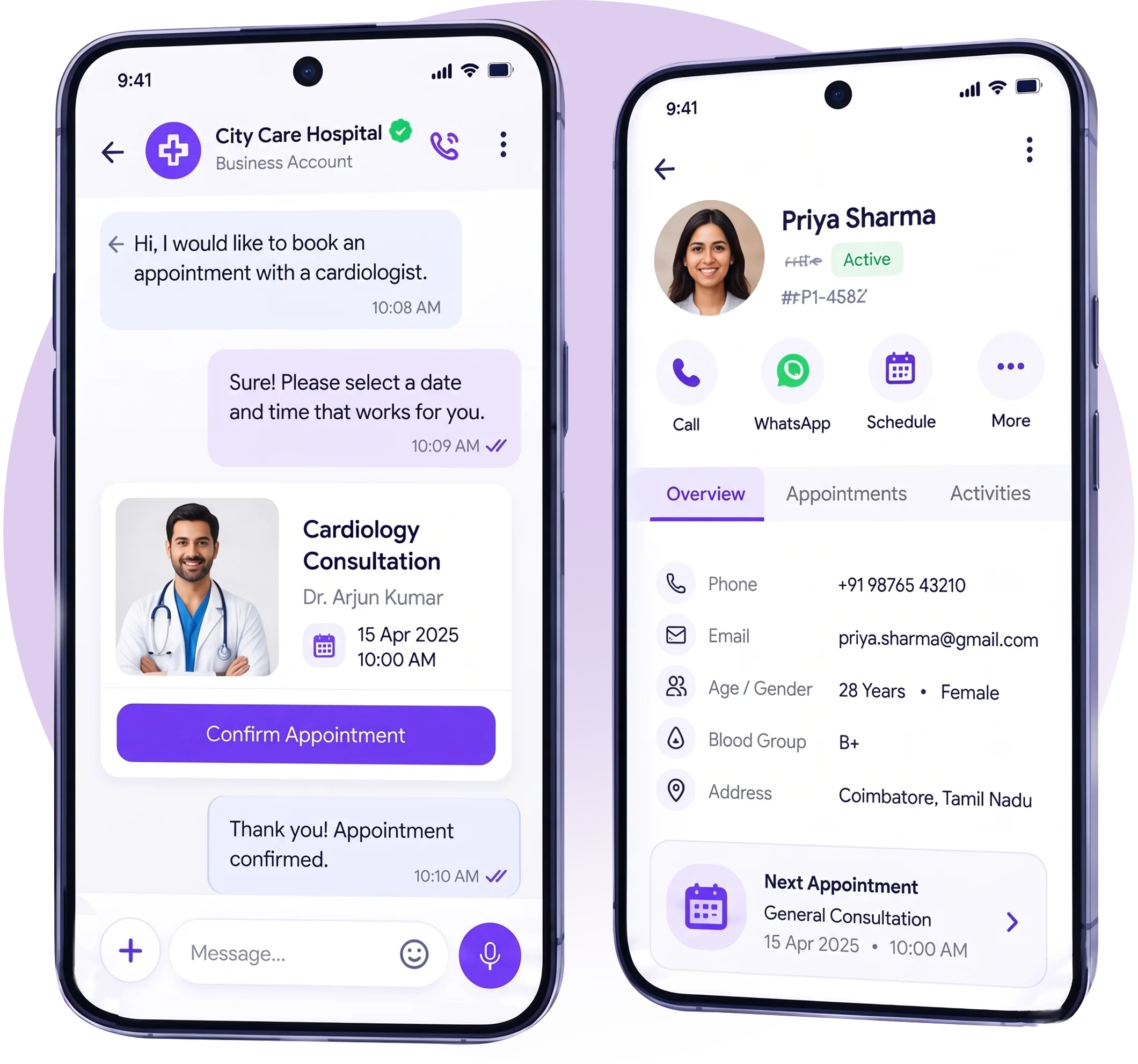 TryowBOT Healthcare CRM