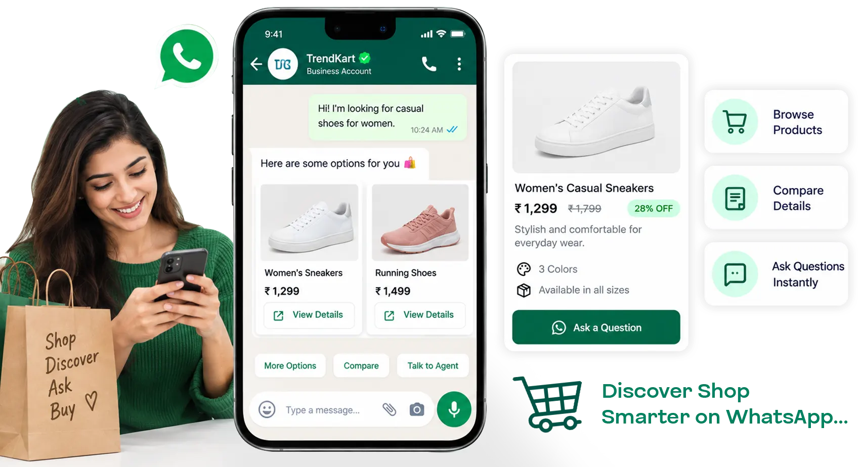 Help Retail Customers Find Products on WhatsApp