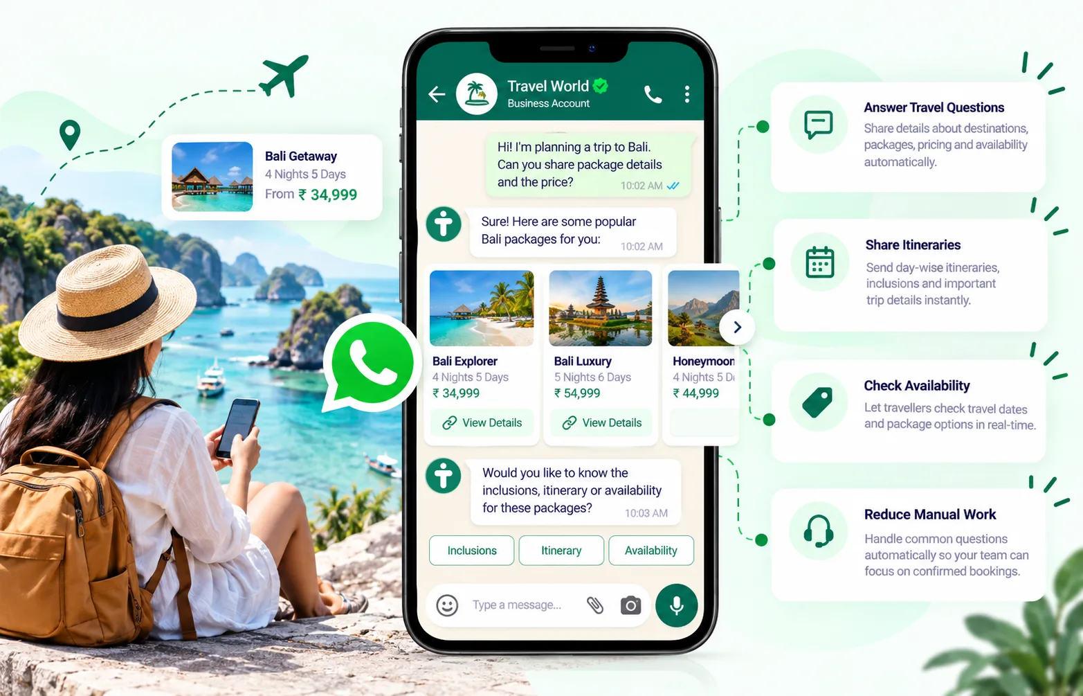 WhatsApp Broadcasts for Travel and Tourism