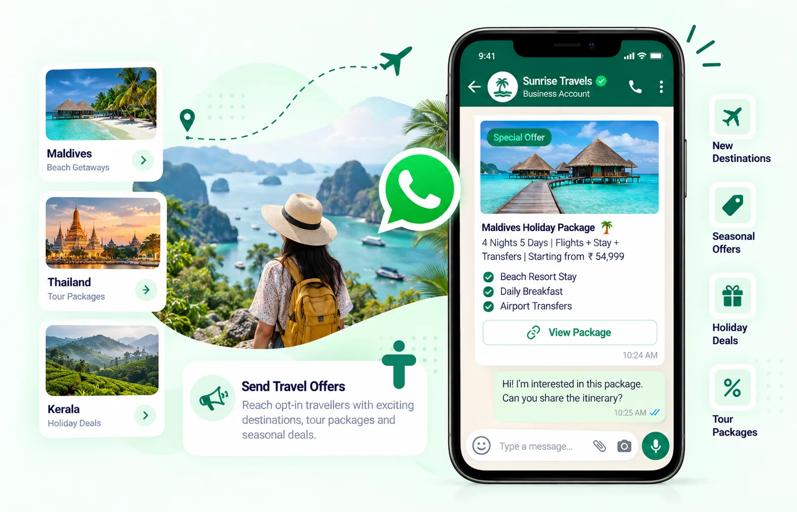 WhatsApp Business API for Travel and Tourism