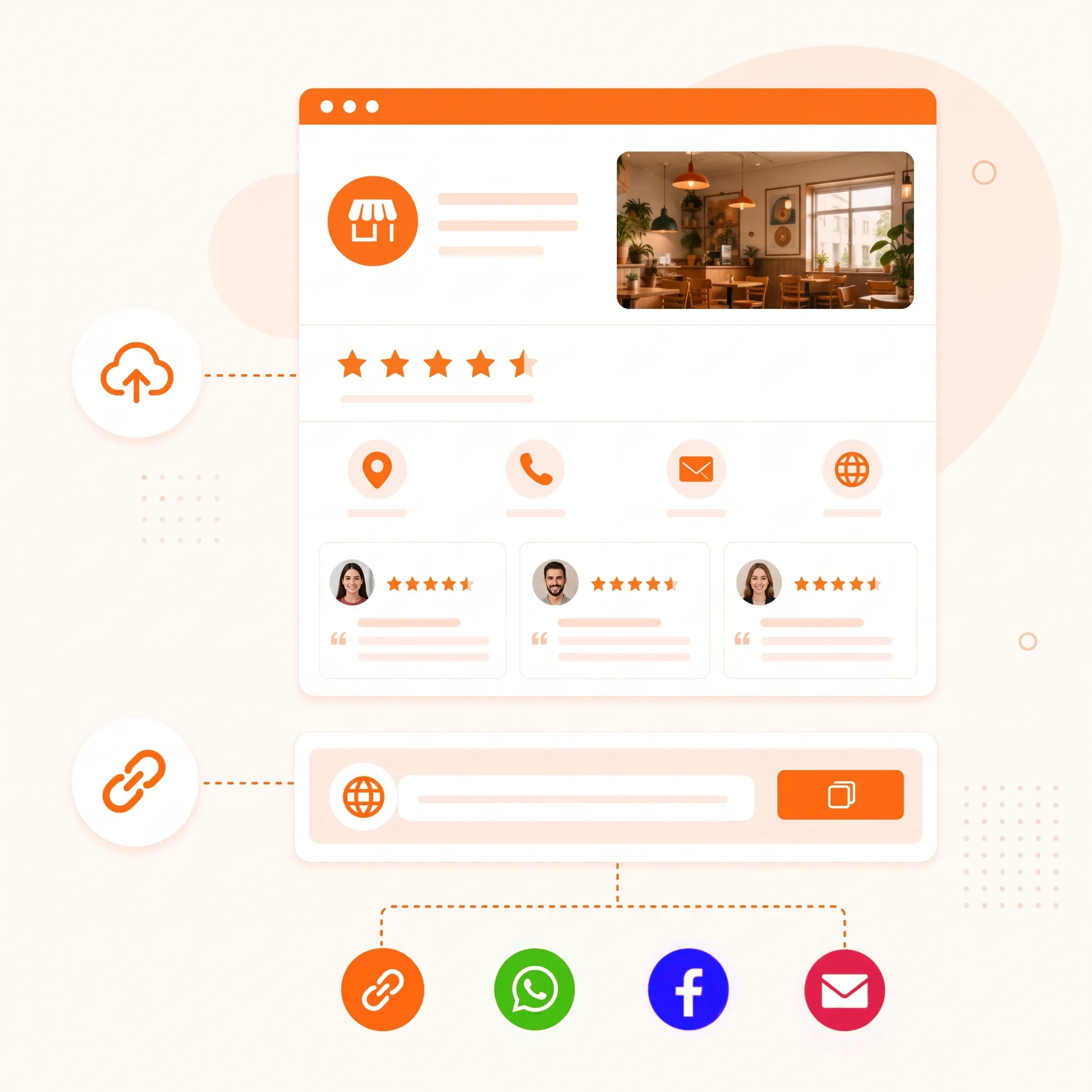 Save and publish review microsite