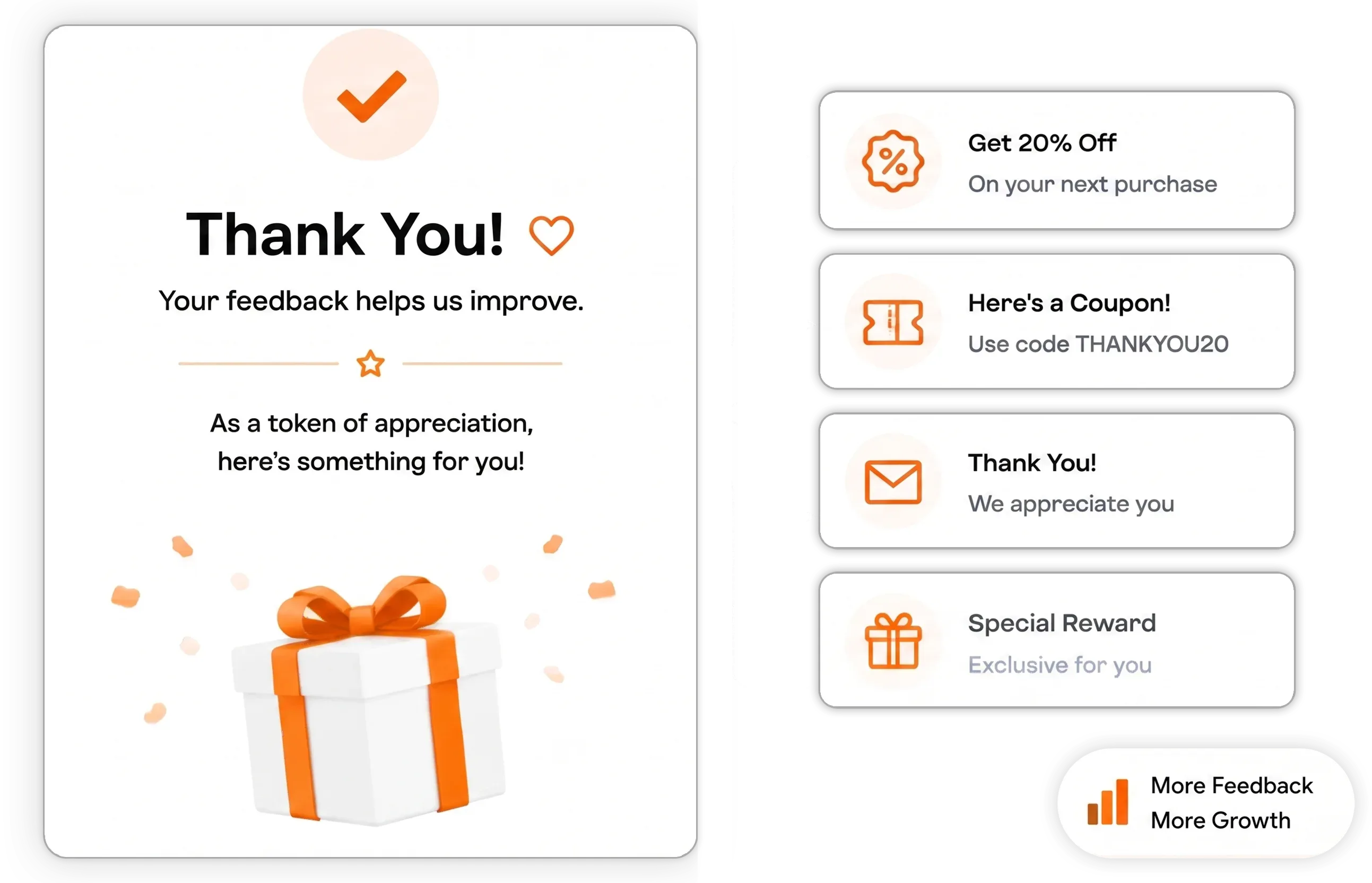 MAKE FEEDBACK FEEL REWARDING