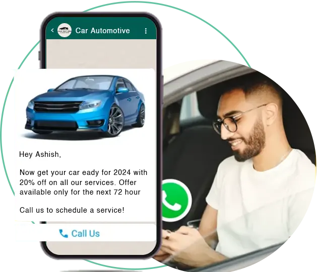 whatsapp api for automobiles