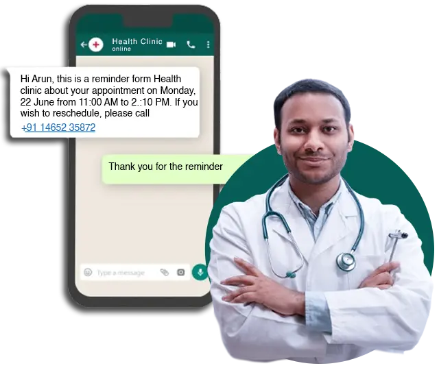 whatsapp api for doctors