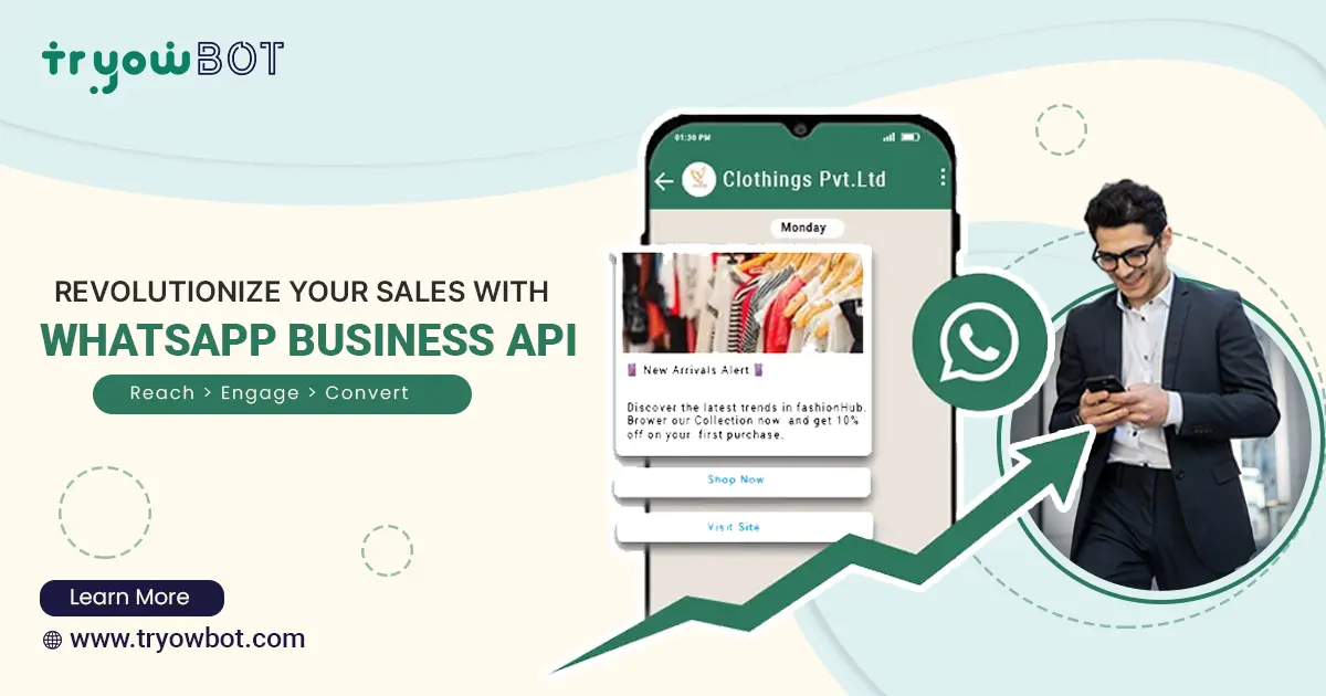 boost sales with whatsapp business api