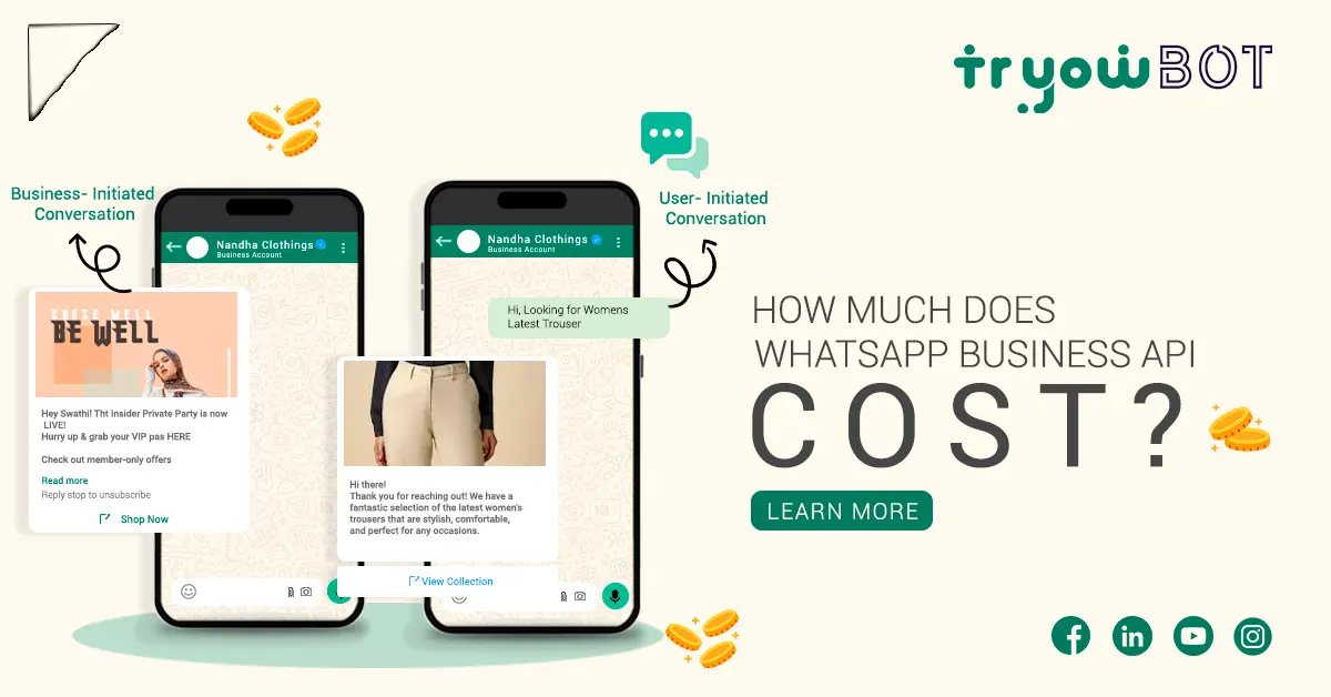 whatsapp api cost